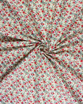 Popeline de coton betty Rouge - Tissushop